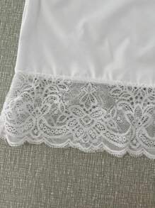 European And American Style Lace Slip Skirt, A-Line Skirt, Women Underskirt