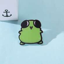 Broche acrylique mignonne de grenouille, broches décoratives, ornements de revers, badges de sac, bijoux cadeaux, nouveau style 2025