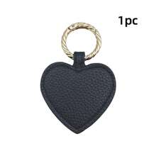 旅行帽夹 - 强磁设计，心形/圆形PU皮革，蝴蝶结和字母图案。可固定在行李箱/包上，防止帽子丢失，解放双手。女士圣诞礼物，旅行必备，圣诞袜礼物，可爱户外配饰，个性化礼品