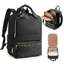 15.6 Inch Laptop Backpack, Lightweight Large Capacity, Water-Resistant Nylon Material, Suitable For Business Travel, College, School, Outdoor, Holiday Shopping, Unisex Gift