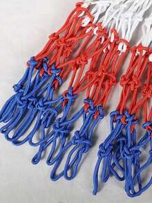 12 Loops Basketball Net, Thickened Durable Polyester Woven Basketball Net - Multicolor - View 5