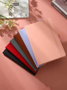 1pc A5 Binder Creative Business Notebook, Without Pen, School Supplies,Back To School