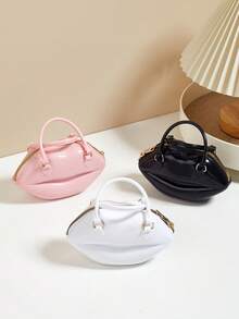 Fashionable Shell Shaped Handbag For Kids, Girls' Gift Bag, Cute Mini Lip Bag That Kids Love, Girls' Purse - Lip Bag - View 1