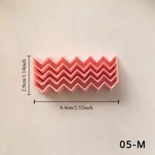 Soft Clay Molds, High Precision Grid, Wave, Wavy Patterns, Handmade Gift Molds For Hair Clips, Jewelry, Pendants, Clay Sculpting DIY Craft Decoration Earrings, Brooches, Ceramics