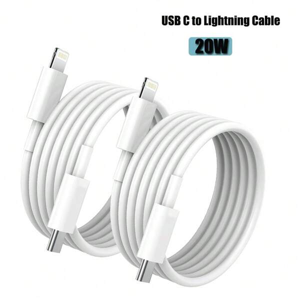 XASMA 20W PD Ladekabel USB-C auf Lightning für iPhone 14/13/12/11/X/XS/XR/SE/iPod/iPad, kompatibel mit iPhone 14 Pro Max, 14 Pro, 14 Plus, 13 Pro Max, 13 Pro, 13, 12 Pro, 12, 11, XS, XR, 8 Plus, 8, 7, 6, 5, SE, für iPad