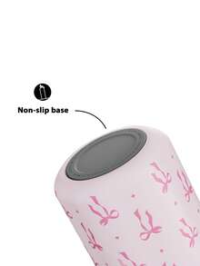 24oz Insulated Water Bottle With Dual Straw Lid, 24 Hours Cold Retention, Leak-Proof, Stainless Steel Vacuum Insulated Coffee Tumbler, Travel Mug, Double Wall Stainless Steel Sports Water Bottle, Suitable For Sports, Gym, Travel And School - Pink - View 9