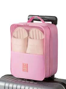 二合一旅行鞋袋，挂袋式收纳袋，多种颜色可选（黑色、米色），可机洗，节省空间，行李整理袋，便携式鞋柜，防水防潮，假日旅行必备，旅行包，旅行配件，鞋袋，旅行收纳袋，抽绳鞋袋，鞋套，便携式防尘，男女通用，邮轮旅行必备，度假必备