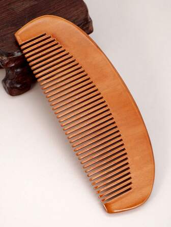 1 Pc Anti-Static Wooden Hair Comb,Wooden Hair Brush For Detangling & Styling Wet Or Dry Curly, Thin, Thick, Wavy, Or Straight Hair Natural Wooden Comb For Women & Men , Labor Combs, Small Pocket Sized Fine Tooth Natural Wood Comb For Women,Hair Care,Hair Brush For Scalp Care,Beauty Hair Tool,Hair Care,Girl's Gift,Mini&Portable Comb, Back To School,Travel Must Haves,Vacation Essentials,Back To School,Travel Holiday Essentials,Hair Accessories For Women