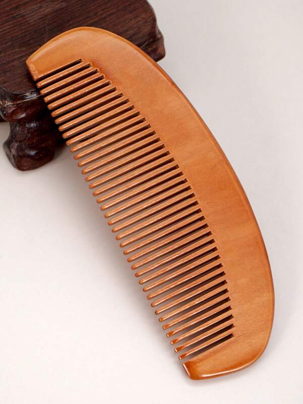 1 Pc Anti-Static Wooden Hair Comb,Wooden Hair Brush For Detangling & Styling Wet Or Dry Curly, Thin, Thick, Wavy, Or Straight Hair Natural Wooden Comb For Women & Men , Labor Combs, Small Pocket Sized Fine Tooth Natural Wood Comb For Women,Hair Care,Hair Brush For Scalp Care,Beauty Hair Tool,Hair Care,Girl's Gift,Mini&Portable Comb, Back To School,Travel Must Haves,Vacation Essentials