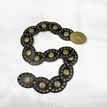 A High - Quality Metal Belt With A Circular Design For Summer Summer, School - Bohemian - View 12