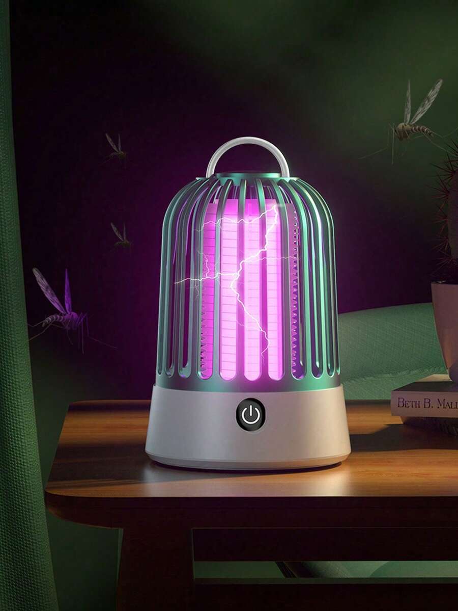 全新太阳能灭蚊灯、户外照明和害虫防治灯、LED 花园草坪灯 - 彩色 - 查看 1