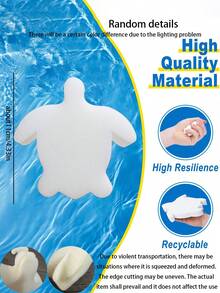 Pool Cleaning Sponge, Hot Tub Dirt Absorbent Sponge High Efficiency Oil Absorbent Sponge For Inflatable Hot Tubs, Hydrotherapy Pools And Swimming Pool Cleaning Accessories Hot Tub Sponge Scaler - White - View 6
