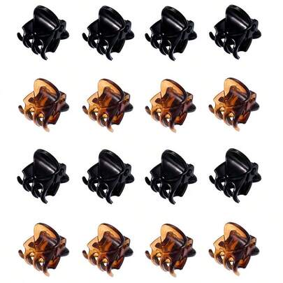 12Pcs Mini Black Gl…
