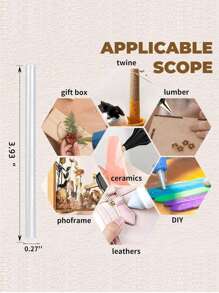 10-100pcs Mini Hot Melt Glue Sticks, Transparent Meltable Glue Sticks, High Temperature Resistant, 7mm X 100mm High Viscosity Multi-Purpose Transparent Glue Sticks, Suitable For Hot Glue Guns, Electric Glue Guns, Crafts, Holiday Home Decor, Repairs, Universal Adhesive, DIY Tools