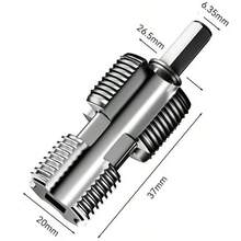 PRP Water Pipe Inner Hole Drill Inner Hole Drill Double Heads PPR Pipe Threader For 1/2inch 3/4inch Pipes Inner Threading Making - Multicolor - View 6