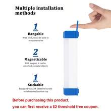 1 件 USB 可充电 LED 灯，夜市帐篷照明，移动电源灯，家用应急灯，带磁铁 - 彩色 - 查看 4