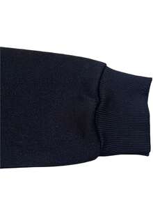 Moletom Feminino Canguru Flanelado Blusa de Frio Unisex Lua Capuz Bolso Algodão - Preto - Visão 5