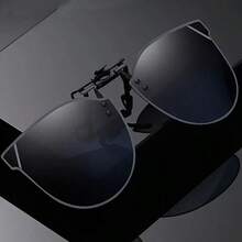 1-3pcs Cat Eye Clip-On Fashion Glasses For Men & Women, Women, Oversized Fit Over Glasses, Ideal For Driving & Daily Wear, Great Gift For Birthdays, Holidays, Parties, Christmas, Fashionable Eyewear|Fashionable Eyewear|Durable Glasses - Multicolor - View 11