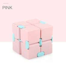 Magic Cube With Stress Relief Pockets, Colorful Finger Flip Cube Toys, Creative Infinity Cube Toys - Multicolor - View 9