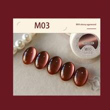 PERFEKTE FARBE Katzenaugen Gel Nagellack, 58 Farben, Weihnachts-Vampir-Katzenaugen Glitzer Gel Lack Set Rot Gold Glasperle Keramik Magnetischer Gel Lack Set, Kristall Schimmer Braun Gold Farben Nagel Gel Soak Off LED Nail Art Maniküre Salon DIY Geschenke