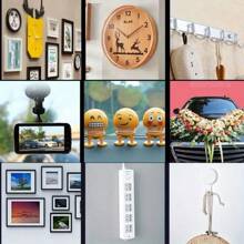 1pc Heavy Duty Double-Sided Tape - Reusable, Residue-Free, Strong Adhesive, Multi-Purpose, Removable & Washable, Suitable For Home, Office & Car! 2M Nano Double-Sided Tape, Transparent Traceless Double-Sided Adhesive Tape, Reusable & Waterproof Back To School
