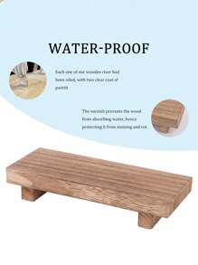 Bandeja de jabón pequeña para fregadero de cocina, soporte de madera para dispensador de jabón, decoración de baño estilo granja, accesorios de cocina, decoración de tocador y encimera