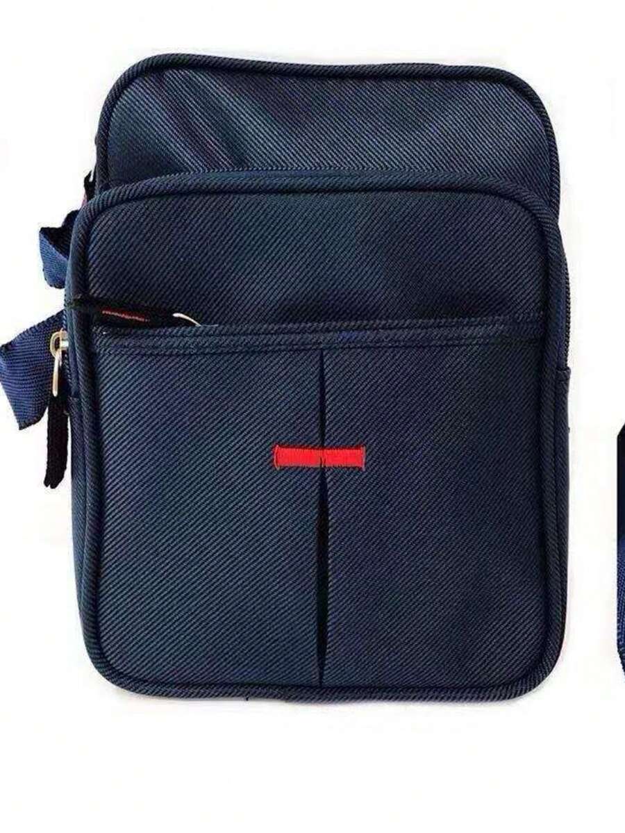 Shoulder Bag Unisex Shoulder Bag Side Fanny Pack 11926 - Azul Marino - Ver 1