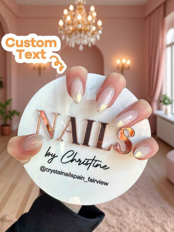 Customizable Acrylic Nail Photo Palette, Nail Tech Photo Prop For Nail Art And Selfies, Nail Technician Custom Logo, Nail Hand Symbol,Multi-Functional,Durable,Ornamental,Reusable,Exquisite,Stylish,High-Quality,Colorful,Modern,Custom,Personalized,Unique,Ideal Gifts For Him,Ideal Gifts For Her,Boyfriend,Dad,Girlfriend,Mom,Family,Friends,Tea Room,Home,Garden,Office,For Anniversaries,For Valentine's Day,For Mother's Day,For Birthdays,For Father's Day,For Graduation,For Weddings,For Housewarming