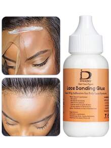 5 PCS Wigs Tool Set Lace Front Glue Kit - Waterproof Wig Glue With Strong Hold - Lace Front Wig Install