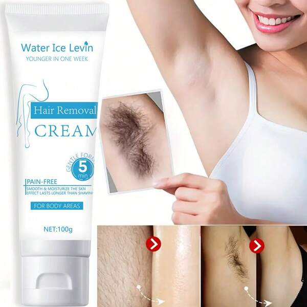 1pc Hair Removal Cream Gentle Moisturizing Treatment Body Armpits Thighs Gentle Body Hair Removal Irritation Free Skin Care Products