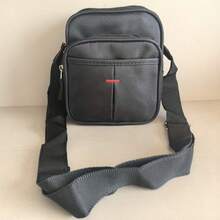 Shoulder Bag Unisex Shoulder Bag Side Fanny Pack 11926 - Black - View 1