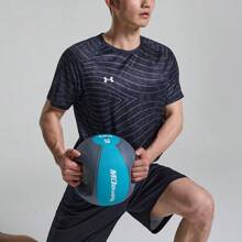 Under Armour Top unisexe 2025 Nouveau T-shirt de sport à manches courtes de football d'entraînement, de course et de fitness, respirant 24500510-001