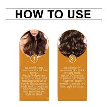 Castor Oil Hair Serum For Daily Gentle Hair Care, Nourishes Follicles, Softens And Moisturizes Hair