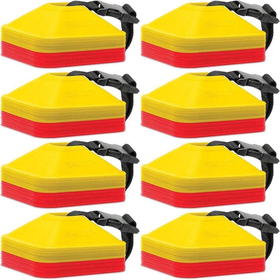 SKLZ 2-Inch Mini Cones For Agility And Plyometric Training - White - View 1