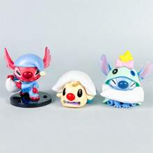 Disney Caja ciega de la serie Lucha de almohadas de Disney Lilo y Stitch - Caja misterio de figuras coleccionables, juguetes exquisitos y regalos decorativos, figuras de sorpresa únicas con detalles y accesorios intrincados (estilos aleatorios)