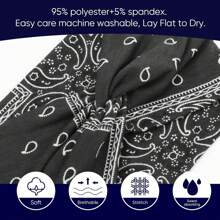1/4 Pcs Boho Headband Women Headband Hairband Turban Soft Flower Cotton Headbands For Women's Hair Everyday Yoga Sport Fitness