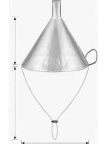 1pc Hooded Hat, Silver Metal Man Pointy & Square Hat, Forest Spirit COS Cosplay Hat, Stage Performance Accessory - Silver - View 4