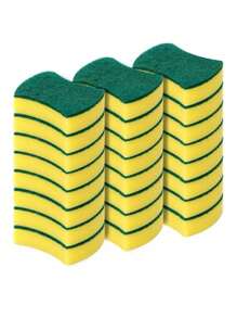 5/10pcs Kitchen Cleaning Sponges, Non-Scratch Scrub Sponge, Multipurpose Cleaning Sponge