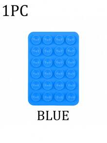 3/4个装硅胶粘性手机支架，防滑硅胶粘性手机支架，手机壳支架，免提手机配件，自拍和视频支架，1/2/5/10/50/100个装，多功能手机配件，适用于所有型号 - 彩色 - 查看 82