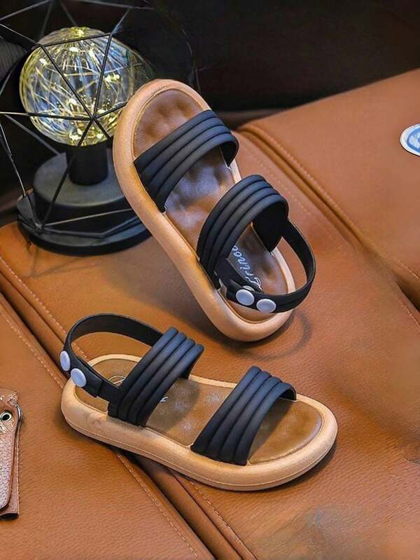 2025 Neue Sommer Halbgroße Jungen Innen Rutschsichere Kinderschuhe, Kinderstrandschuhe