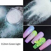 0.1 毫米 0.2 毫米 0.4 毫米全息细白色闪光粉适用于指甲、树脂、蜡烛制作、工艺品 - 彩色 - 查看 17