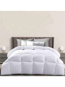 [Available In All Seasons]Utopia Bedding Lightweight Comforter,Breathable Queen Down Comforter, Cozy Duvet Queen Size Insert, White Queen Comforter Winter Best Hig - 白色 - 查看 1