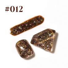 MIANEL 12ML 2025 夏季指甲新款碎钻闪光凝胶指甲油流行梦幻闪光指甲油美甲闪光疗法凝胶油蓝色指甲白色指甲红色指甲UV光指甲钻石适用于指甲美甲用品指甲胶按压指甲 - 彩色 - 查看 17
