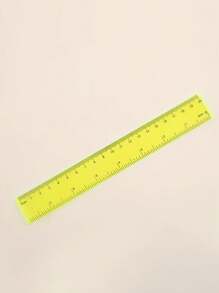 Righello in plastica trasparente, righello stazionario creativo, strumento di misurazione per studenti, righello colorato, forniture scolastiche, ritorno a scuola