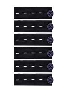 Denim Waist Enlargement Tool, Adjustable Elastic Waist Extenders ,Waistband Expander For Men And Women Jeans Pants,Extension Buckle, Waist Expansion Button Elastic Adjustment Buckle, Detachable, DIY Garment Accessories Button Extender,Waist Enlargement Without Seam Buckle, Suitable For Jeans, Trousers, Seamless Detachable Denim Tight Buckle, Comfortable Fit Button