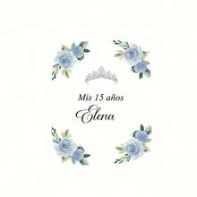 6/12/18/24 piezas Etiquetas personalizadas a prueba de agua para botellas, etiquetas de cumpleaños personalizadas con diseño de corona, regalos íntimos, opciones perfectas para familia y amigos, bodas, fiestas y eventos, regalos perfectos para cumpleaños, aniversarios, Día de San Valentín y otras ocasiones, artículos esenciales para bodas - Multicolor - Ver 10