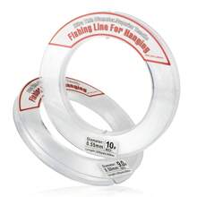 Clear Fishing Wire, Acejoz 656FT Fishing Line Clear Invisible Hanging Wire Strong Nylon String Supports 40 Pounds For Balloon Garland Hanging Decorations