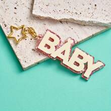 Customized Keychain Large Size Design Star Buckle Souvenir Birthday Gift Surprise Gift Graduation Season Back To School Season Travel Essentials