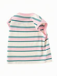 Balabala 1. 男童短袖T恤\N2. 女童纯棉打底衫\N3. 2025新款夏季女童背心 - 紅色調 - 查看 6