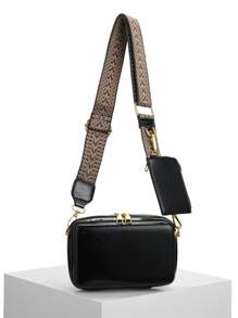 DareSee Mini bolsa quadrada texturizada leve e casual para negócios com porta-moedas para adolescentes, mulheres, estudantes universitárias, novatos e trabalhadores de colarinho branco. Perfeita para escritório, faculdade, trabalho, negócios, deslocamento, atividades ao ar livre, viagens, passeios, festival de música Y2K, volta às aulas.